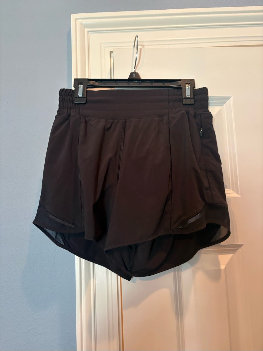 lululemon athletica Black Women's Running Shorts with Liner